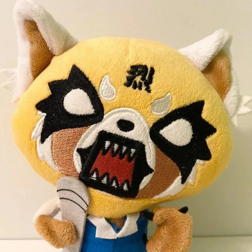 2018 Sanrio Aggretsuko Plush Death Metal 7 Inch Small Stuffed  Toy - Picture 2 of 14